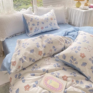 [Cotton 100%] Bộ ga gối cotton nhiều mẫu lựa chọn