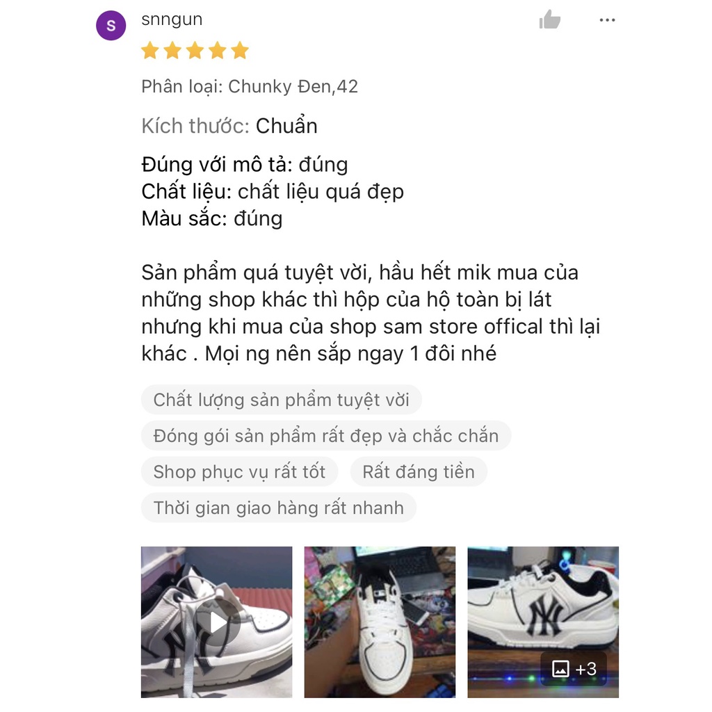 Giày thể thao MLB Chunky Liner New York với 6 màu hot 2022 ,Giày sneaker cao cấp dành cho nam nữ chuẩn S.Cấp