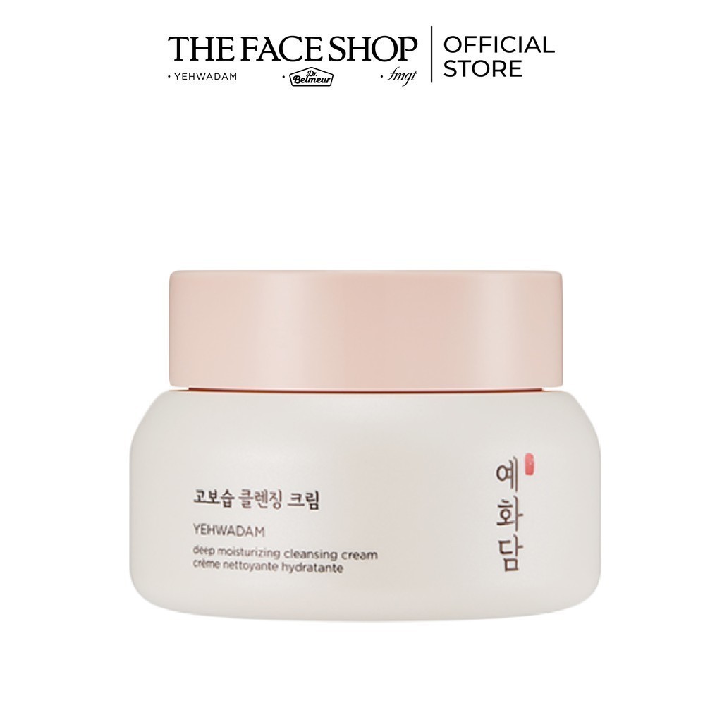 [Mã COSTFST2 -8% đơn 250K] Kem Tẩy Trang TheFaceShop Yehwadam Deep Moisturizing Cleansing Cream 200ml