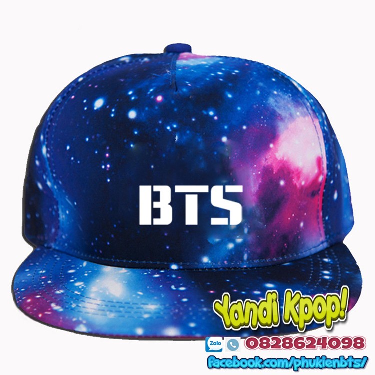 Nón, Mũ Snapback BTS Galaxy