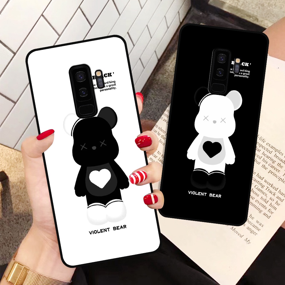 Ốp lưng Samsung S9 / S9 Plus / S9+ in hình họa tiết Mountain, Be@rbrick dễ thương (T13 - T18)