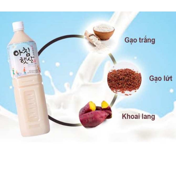 Nước gạo rang Hàn Quốc Woongjin 1.5L