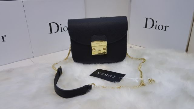 Túi fu size 18 chất da xước khóa khắc logo | BigBuy360 - bigbuy360.vn