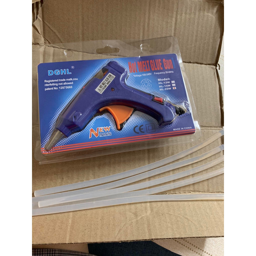 Súng Bắn Keo Tặng Kèm 5 Keo Nến