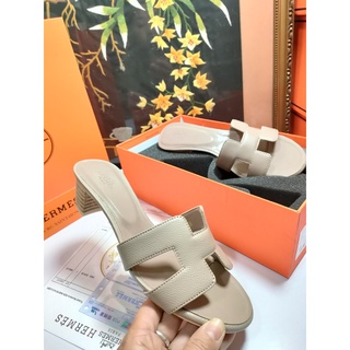 Dép guốc nữ HM cao cấp nguyên box nguyên mút túi giấy