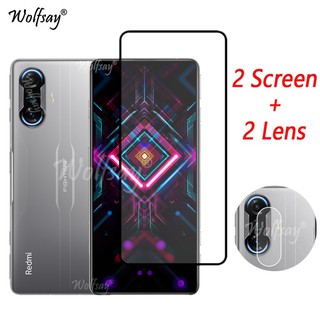 Kính Cường Lực Bảo Vệ Màn Hình 4 Trong 1 Cho Xiaomi Redmi K40 Pro / Redmi K40 Pro Plus / Remi K40 Gaming