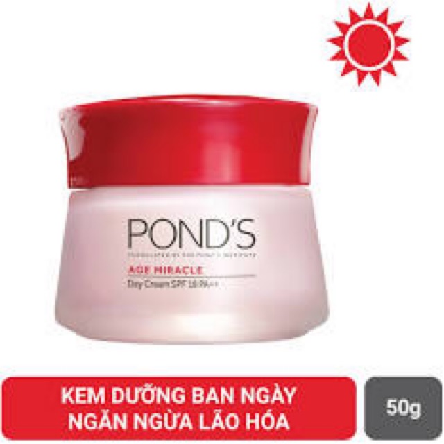 Kem Ngăn Ngừa Lão Hóa Cao Cấp Ban Ngày SPF18 PA++ Pond's Age Miracle