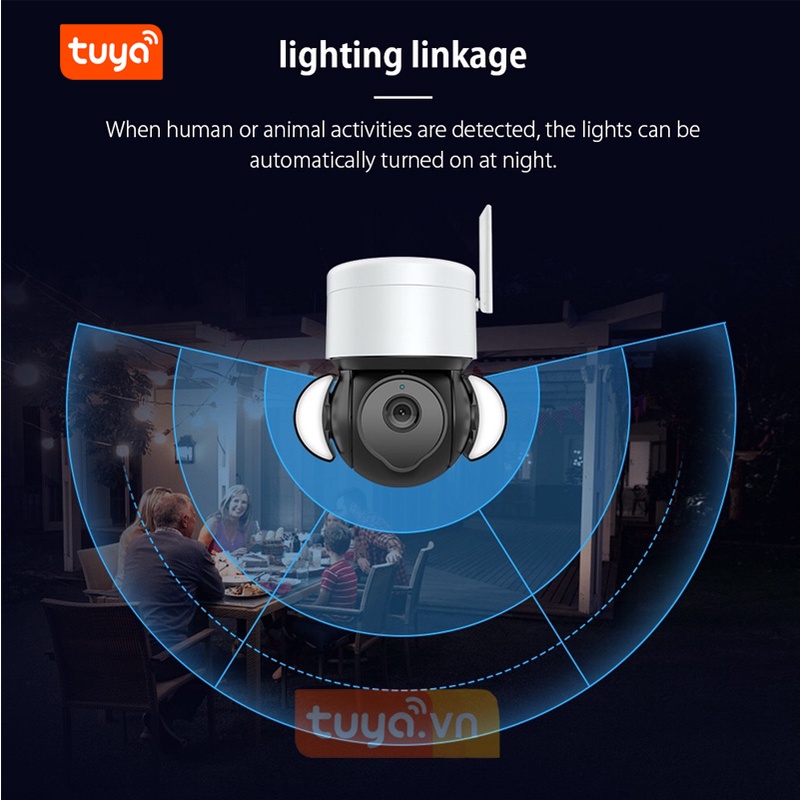 Camera Thông Minh Độ Phân Giải Cao 5M Wifi Tuya SHP-CI17