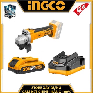MÁY MÀI GÓC DÙNG PIN 20V 100MM INGCO CAGLI1001- HÀNG CHÍNH HÃNG