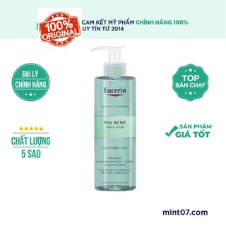 Sữa Rửa Mặt Eucerin Pro Acne Solution Cleansing Gel