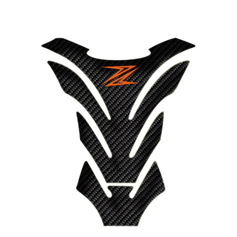 Miếng Dán Sợi Carbon Bảo Vệ Bình Nhiên Liệu Xe Mô Tô Kawasaki Z650 Z750 Z800 Z900 Z1000 Z900RS Z300