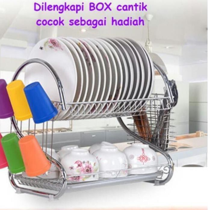 Giá Đỡ Đĩa Mini Bằng Thép Không Gỉ Tiện Dụng
