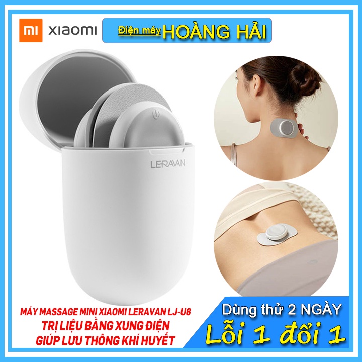 Máy massage cổ vai gáy Xiaomi Leravan LF-U8, kích thích lưu thông khí huyết, bảo hành 6 tháng