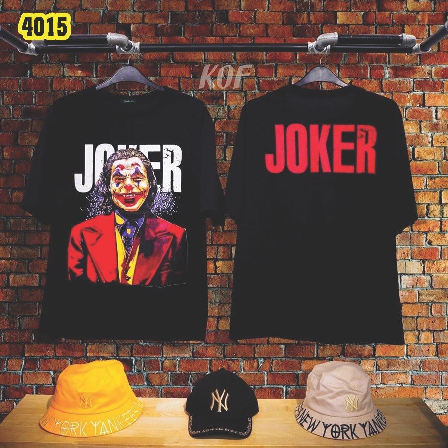 Áo thun Tay lỡ UniSex JOKER Mai Đẹt Ti Ni Biken Store