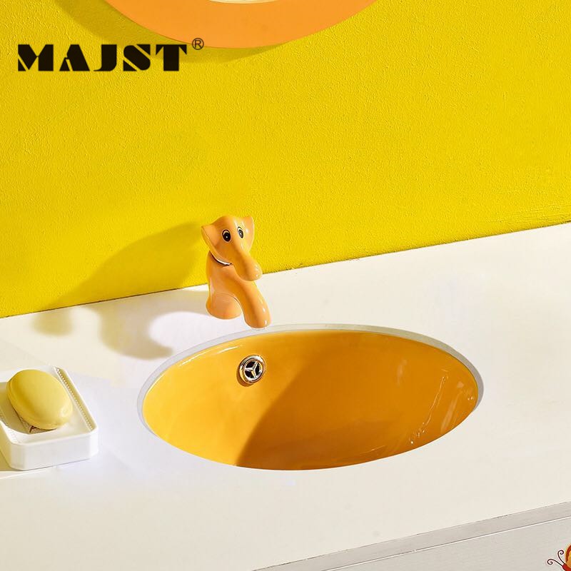 Chậu rửa tay cho trẻ em 9803, Lavabo âm bàn trẻ em