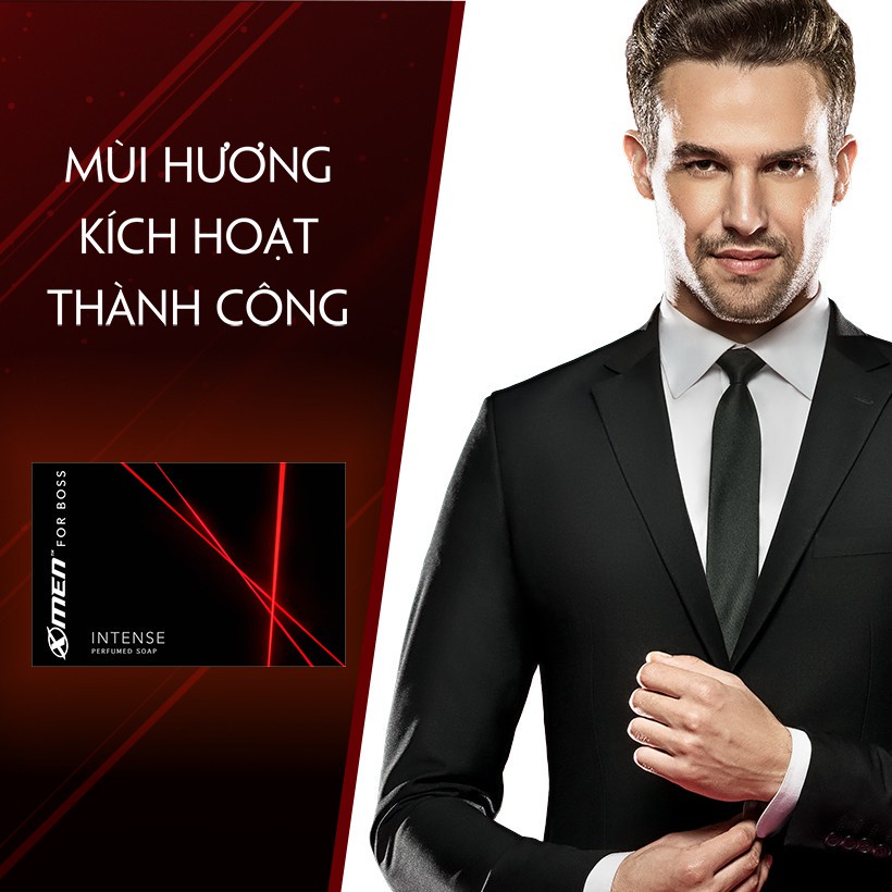 [Mã COSMEN giảm 8% đơn 250K] Xà Bông Cục X-Men For Boss Intense 75g