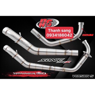 Cổ pô Sonic/winner ( fom AHM ) 32mm
