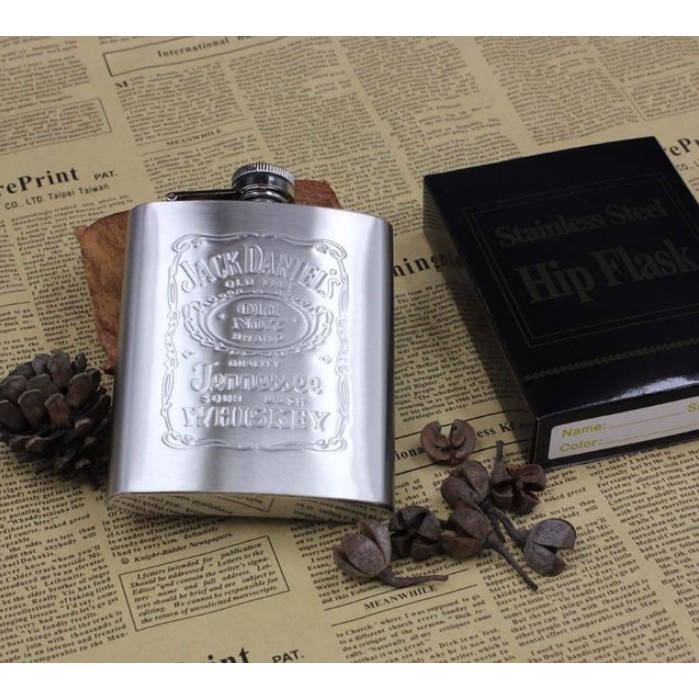 Bình bi-đông mini Hip Flask 7oz (ounce), Jack (207ml)