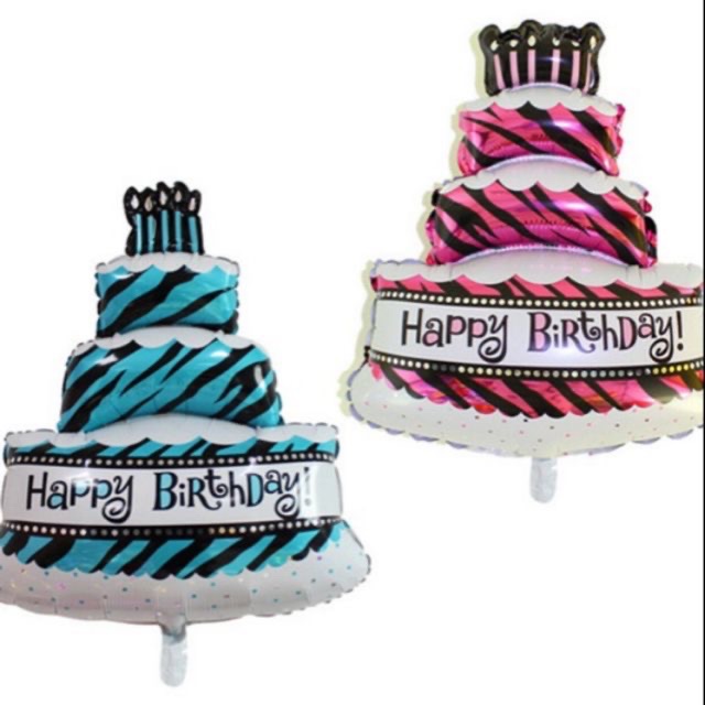 Bóng kiếng  hình bánh kem loại lớn 100cm