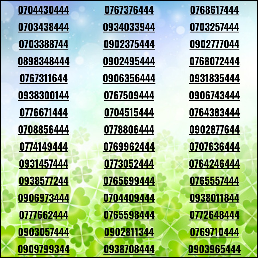 Sim đẹp Mobifone đuôi tam hoa - sảnh - số gánh