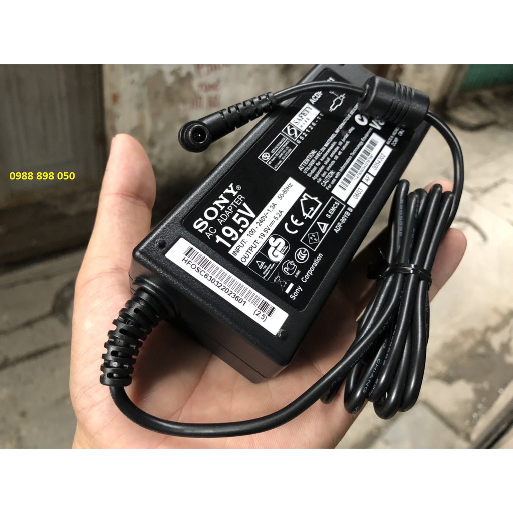 ADAPTER- NGUỒN TIVI SONY 19.5V 5.2A CHÍNH HÃNG