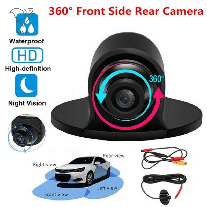 Camera lùi xe xoay 360 độ chống nước hỗ trợ đỗ xe ban đêm tiện dụng