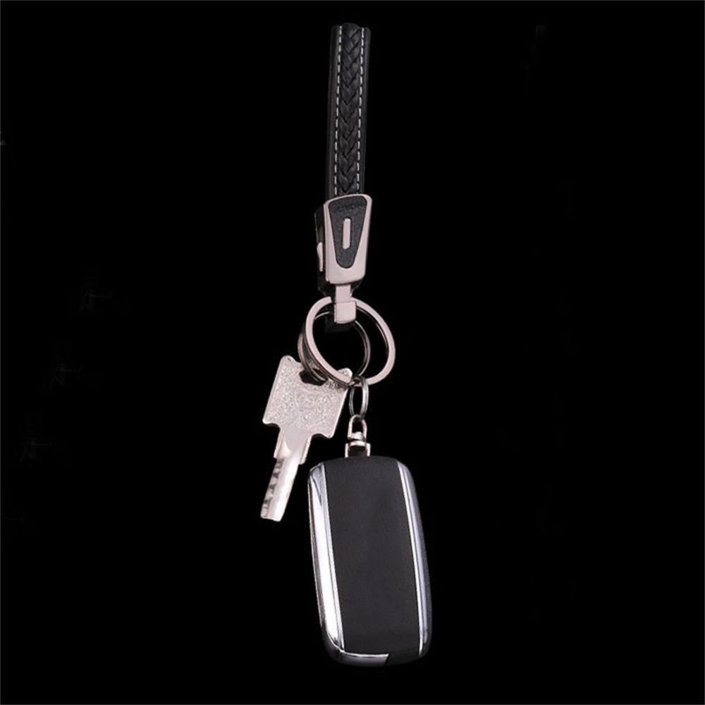 Móc Chìa Khóa Dây Bện Bằng Kim Loại Thời Trang Cho Nam Nữ Giá Đỡ