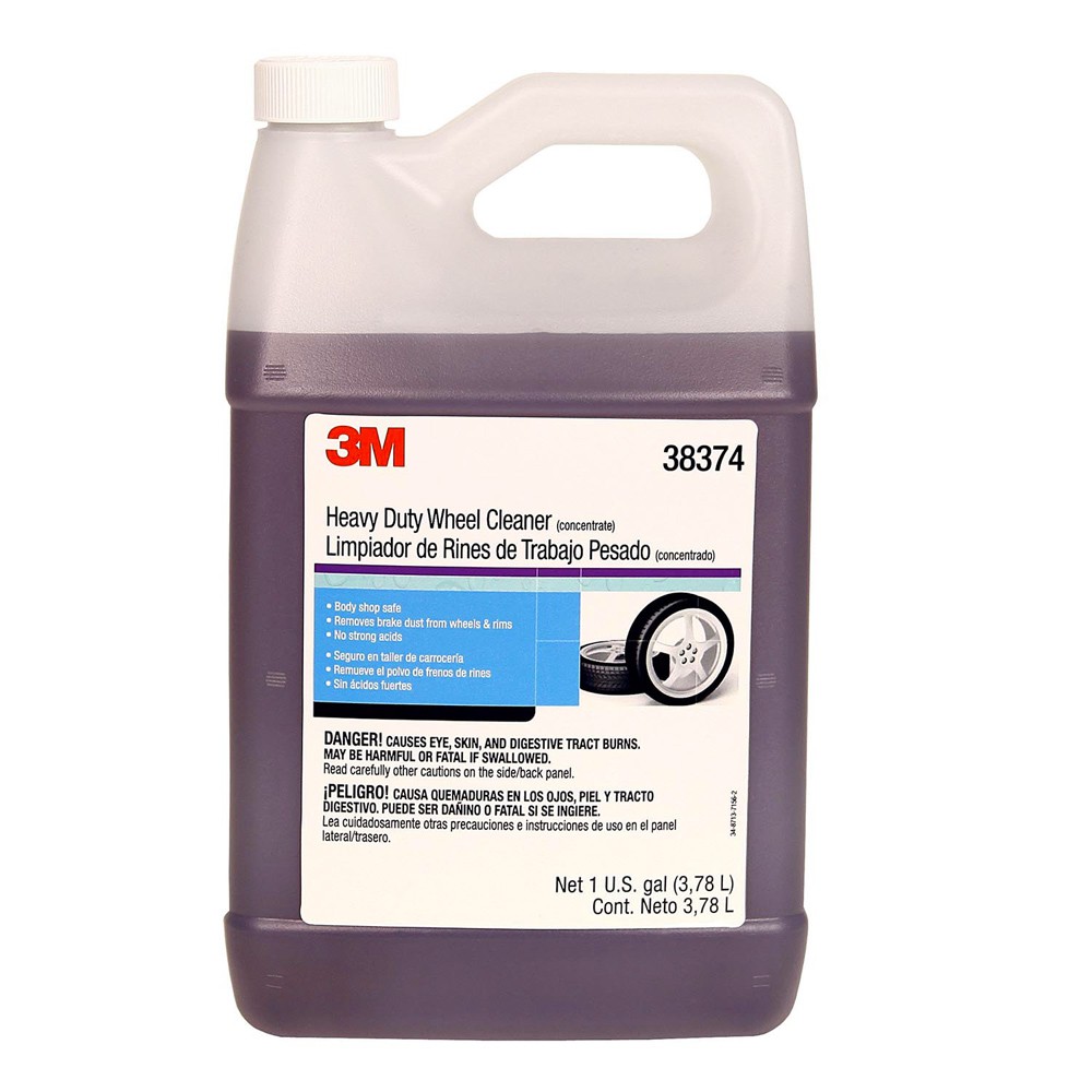 Bình vệ sinh vết bẩn cứng đầu 3M Heavy Duty Wheel Cleaner 38374 3.78l