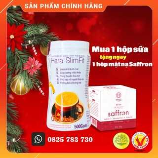 [CHÍNH HÃNG 100%] Sữa giảm cân hera Slimfit giảm 5-7kg sau 1 liệu trình tặng ngay 1 hủ mặt nạ nhụy hoa nghệ tây