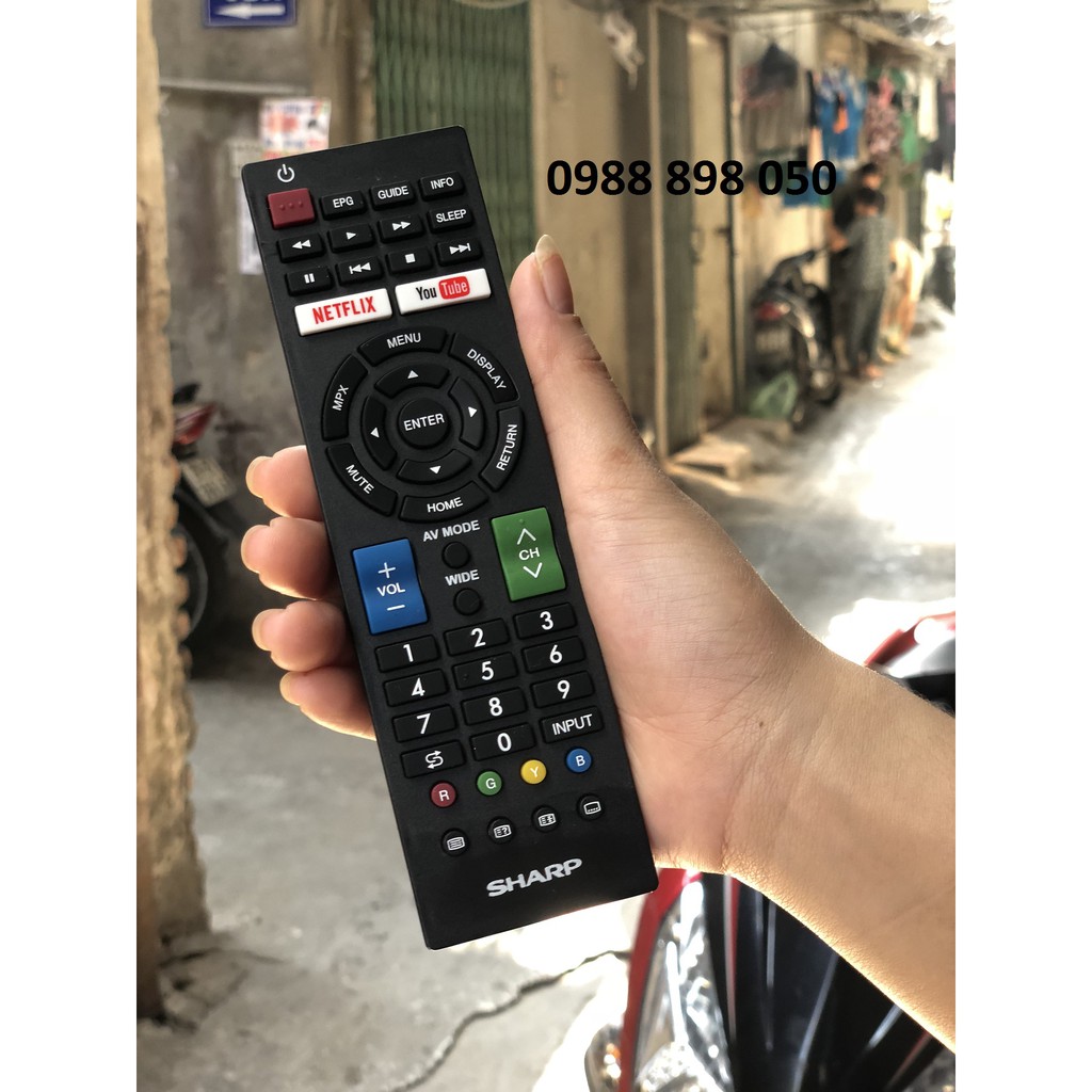 điều khiển TV sharp LCD/LED RM-D925