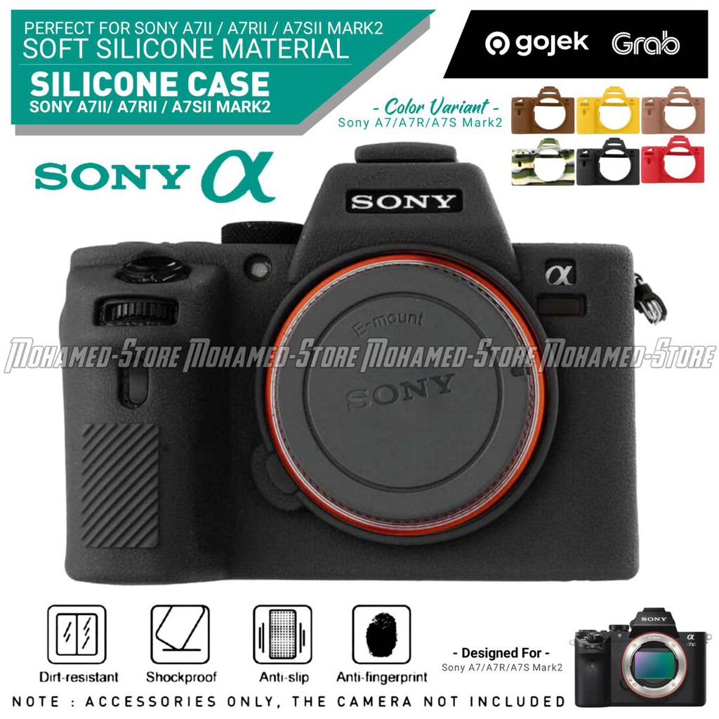 Silicone Ốp Lưng Silicon In Chữ Cá Tính Cho Sony A7Ii A7Rii A7Sii (A7 A7R Ii Mark 2