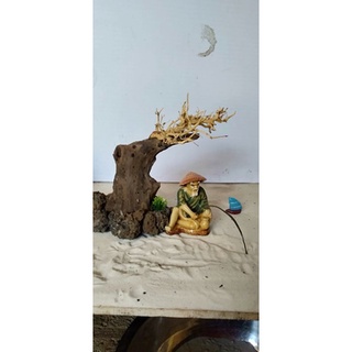 Ông câu cá mini, ngư ông - tượng câu cá - tượng derco