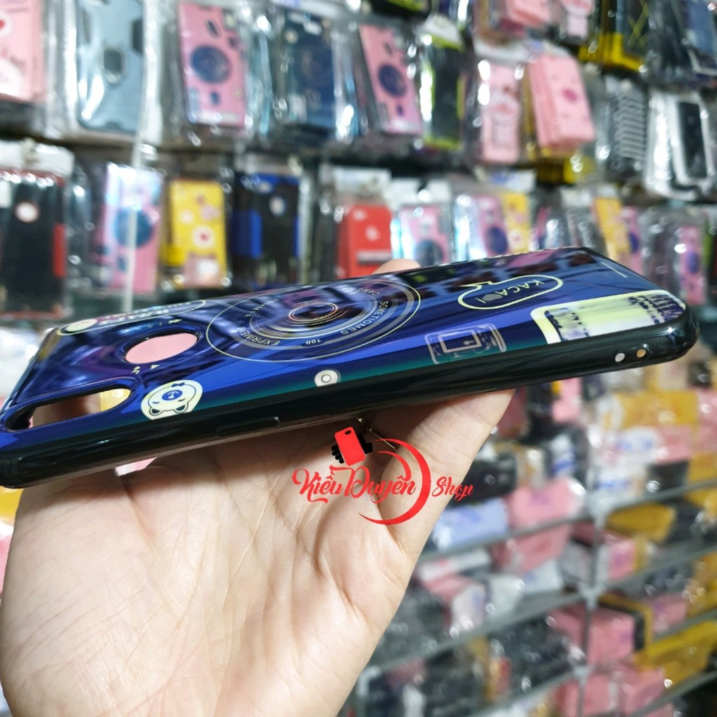 Ốp lưng Realme 3 Pro hình máy ảnh kèm giá đỡ và dây đeo