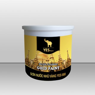 Sơn Nhũ đồng hệ nước ngoài trời Okay Paint (Lon 850g) - Tặng kèm cọ
