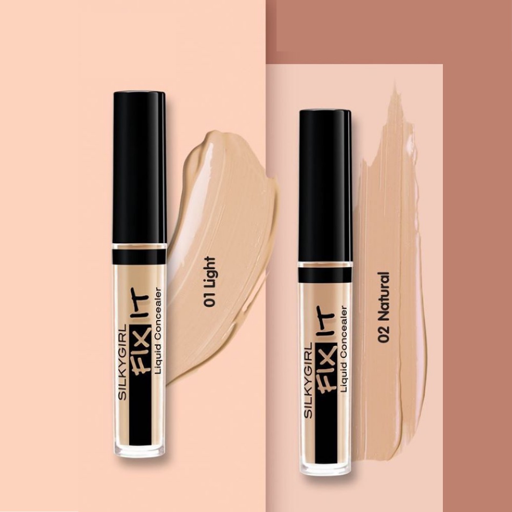 Che khuyết điểm dạng lỏng SilkyGirl Fix It Liquid Concealer 2ml