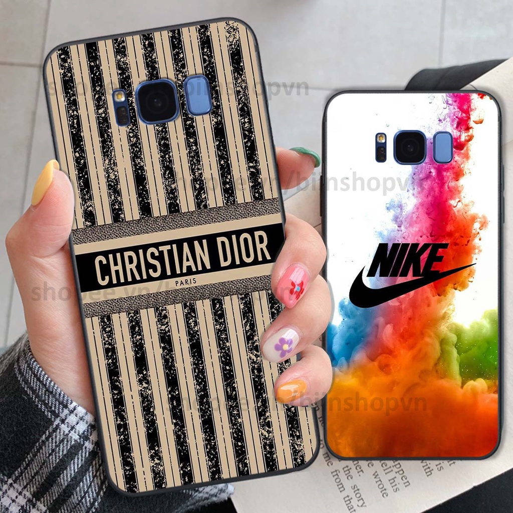 Ốp Samsung S8 / S8 Plus / S8+ in hình thương hiệu nhiều màu sắc thể thao cá tính thời trang