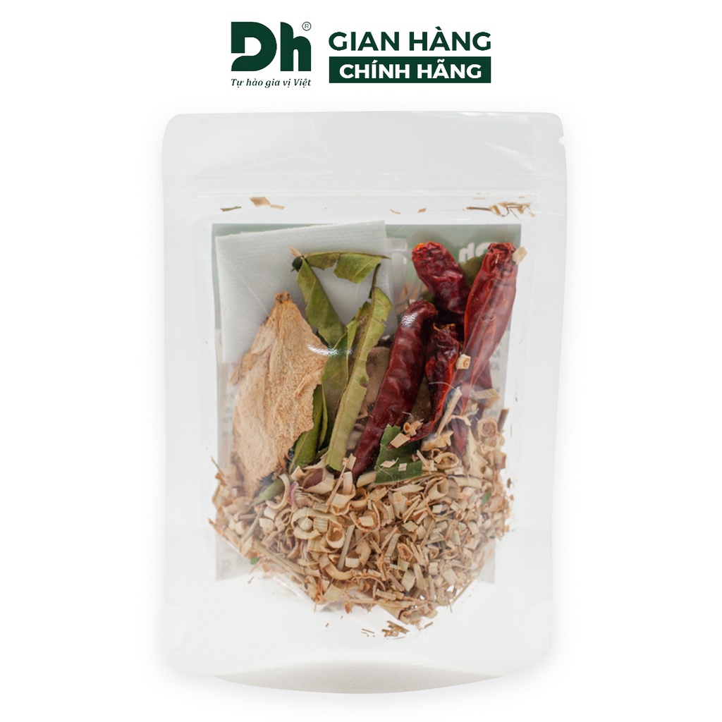 Gia vị nấu lẩu thái Natural DH Foods nêm sẵn thành phần tự nhiên gói 26gr