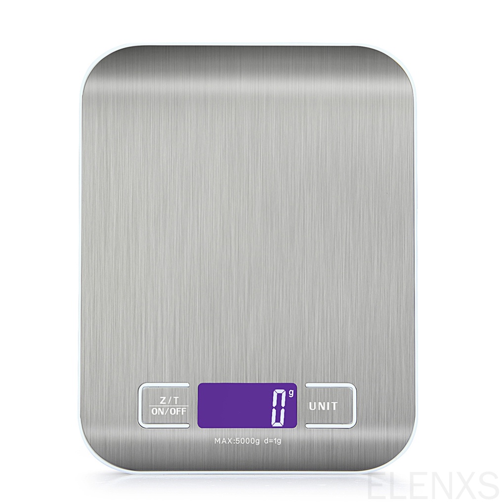 Cân thực phẩm kỹ thuật số cao cấp chất liệu thép không gỉ đa năng dùng nấu ăn cho nhà bếp