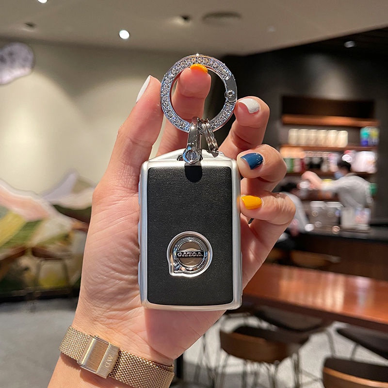 Bao Da Bảo Vệ Chìa Khóa Xe Hơi volvo s90 xc90 xc40 s60 xc60