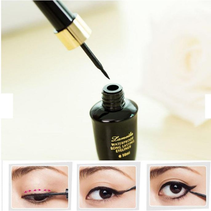 Bút kẻ mắt không thấm nước Lameila -  Eyeliner không thấm nước/ không lem/không trôi chai 10ml  🍀 Clovershop68 🍀 | BigBuy360 - bigbuy360.vn