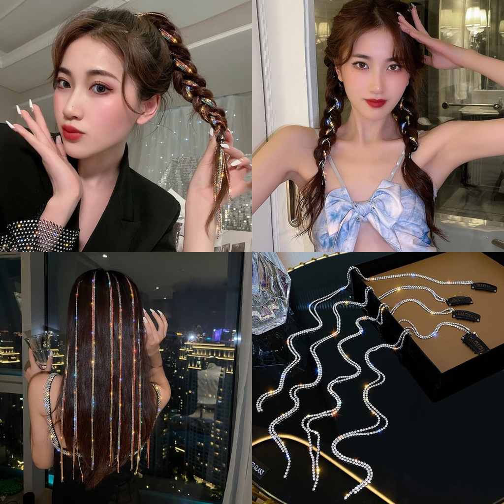 Kẹp Tóc Đính Đá Nhiều Màu Thời Trang 2022