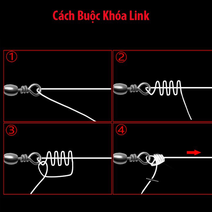 Khóa Link Câu Cá Chữ B Vừa 20 chiếc - Sanami Fishing