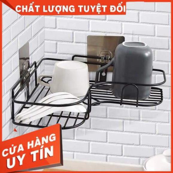 SALE KỆ SẮT DÁN GÓC TƯỜNG GÓC VUÔNG CÁCH ĐIỆU [1 CÁI] | BigBuy360 - bigbuy360.vn