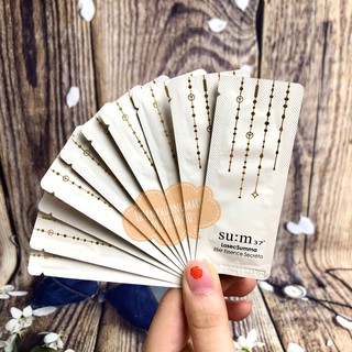 10 Gói Sample Sum Vàng - Nước thần Su:m37 - Losec Summa Elixir Essence Secréta 1ml/gói