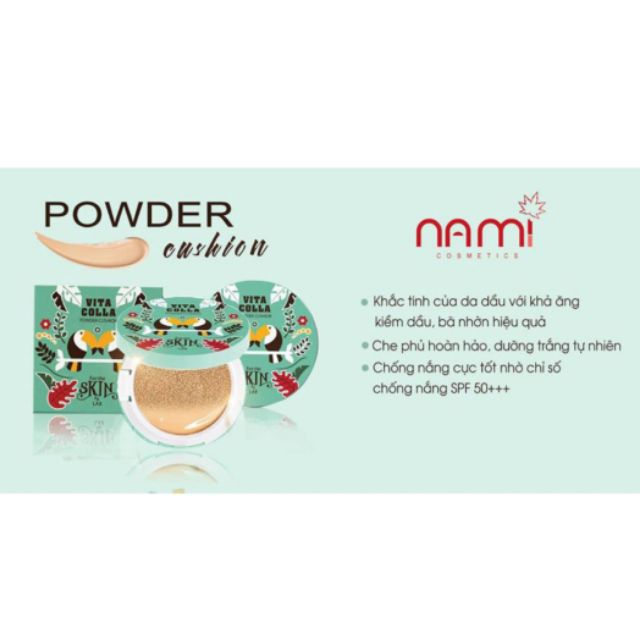 Phấn nước vitacola powder cushion