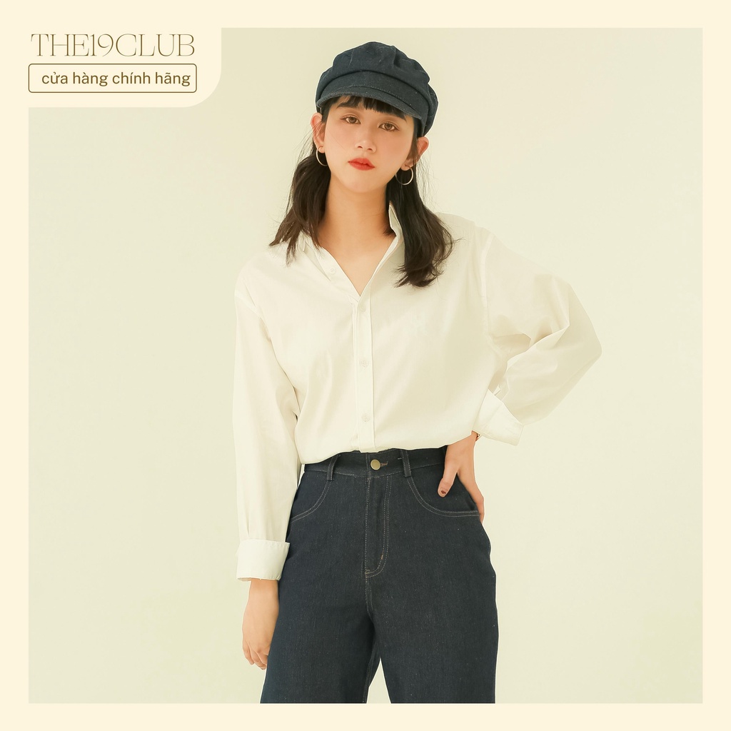 THE19CLUB - Áo sơ mi cotton dài tay cơ bản 13 màu sắc - Oxford Shirt