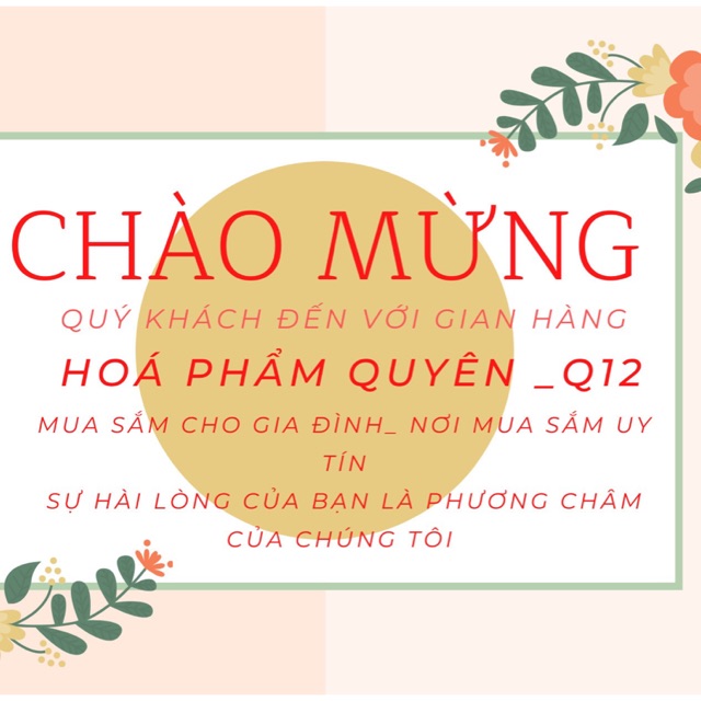 SHOP HÓA PHẨM_QUYÊN Q12