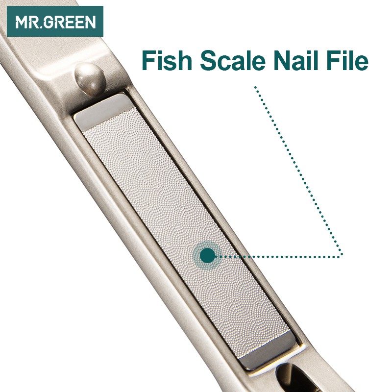 Kềm cắt móng tay MR.GREEN từ thép không gỉ