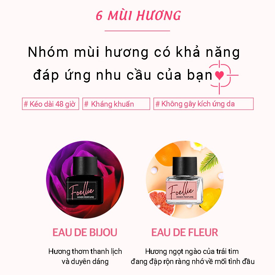 Nước Hoa Vùng Kín FOELLIE INNER PERFUME 5ml_Mỹ phẩm Hàn Quốc chính hãng | BigBuy360 - bigbuy360.vn