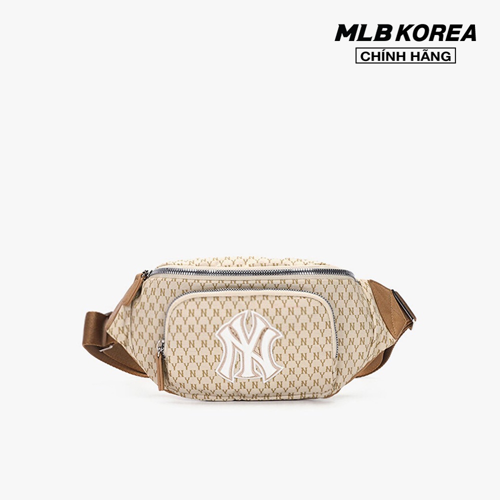 MLB - Túi đeo chéo cá tính phối họa tiết monogram 3AHSM051N-50BGS